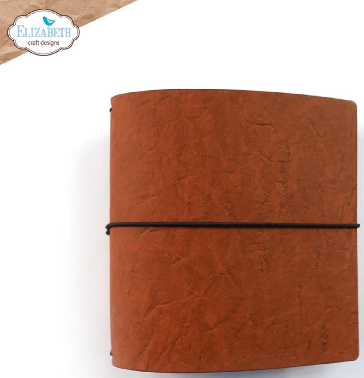 Elizabeth Craft Designs Art Journal - Vierkant XL Vintage Bruin